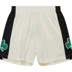 Mitchell & Ness Shorts-Cream Swingman Shorts Boston Celtics 2007