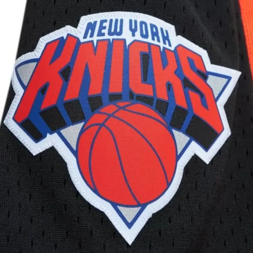 Mitchell & Ness Shorts-Cream Swingman Shorts New York Knicks 1996