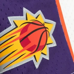 Mitchell & Ness Shorts-Cream Swingman Shorts Phoenix Suns 2001