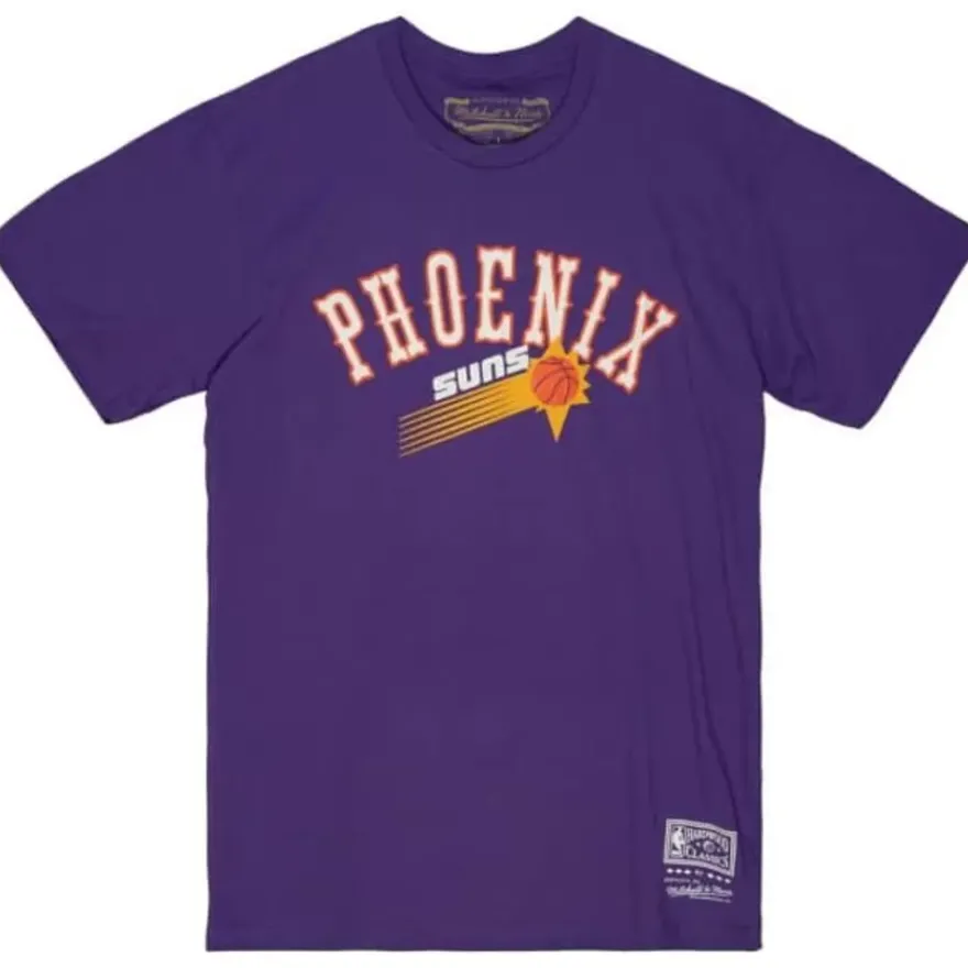 Mitchell & Ness T-Shirts & Tops-Cream Tee Phoenix Suns