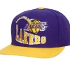 Mitchell & Ness Snapback-Crooked Path Snapback Los Angeles Lakers