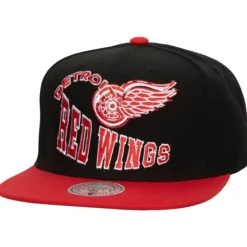 Mitchell & Ness Snapback-Crooked Path Snapback Vntg Detroit Red Wings