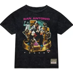 Mitchell & Ness T-Shirts & Tops-Crowned Tee San Antonio Spurs Tony Parker
