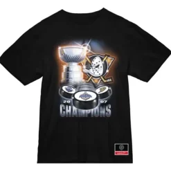 Mitchell & Ness T-Shirts & Tops-Cup Chase Tee Anaheim Ducks