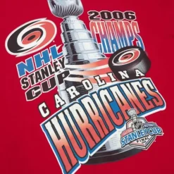 Mitchell & Ness T-Shirts & Tops-Cup Chase Tee Carolina Hurricanes
