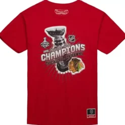 Mitchell & Ness T-Shirts & Tops-Cup Chase Tee Chicago Blackhawks