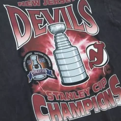Mitchell & Ness T-Shirts & Tops-Cup Chase Tee New Jersey Devils