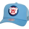 Mitchell & Ness Snapback-Curveball Trucker Coop Chicago Cubs