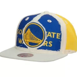 Mitchell & Ness Snapback-Cut Away Snapback Golden State Warriors