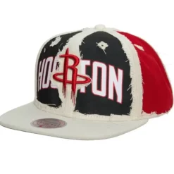 Mitchell & Ness Snapback-Cut Away Snapback Houston Rockets