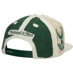 Mitchell & Ness Snapback-Cut Away Snapback Milwaukee Bucks