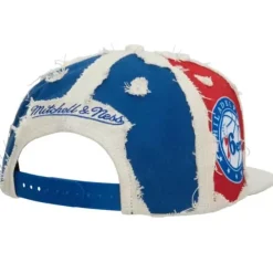 Mitchell & Ness Snapback-Cut Away Snapback Philadelphia 76Ers