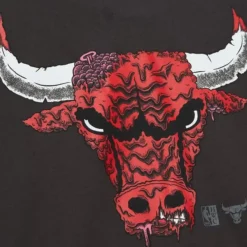 Mitchell & Ness T-Shirts & Tops-Deconstructed Tee Chicago Bulls