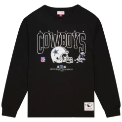 Mitchell & Ness T-Shirts & Tops-Division Ls Tee Dallas Cowboys