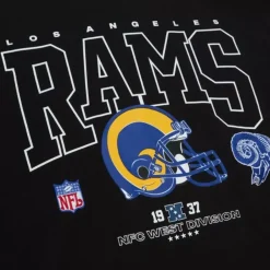 Mitchell & Ness T-Shirts & Tops-Division Ls Tee Los Angeles Rams