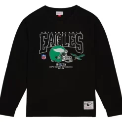 Mitchell & Ness T-Shirts & Tops-Division Ls Tee Philadelphia Eagles