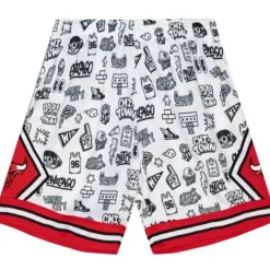 Mitchell & Ness Nba Swingman-Doodle Swingman Chicago Bulls 1997-98 Shorts
