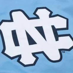 Mitchell & Ness Jackets & Outerwear-Double Clutch Lightweight Satin Jacket University Of North Carolina