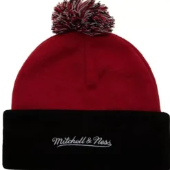 Mitchell & Ness Knit-Double Take Pom Knit Hwc Chicago Bulls