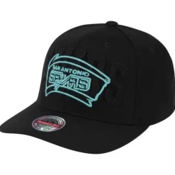 Mitchell & Ness Snapback-Double Triple Classic Red Snapback Hwc San Antonio Spurs