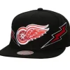 Mitchell & Ness Snapback-Double Trouble Snapback Vntg Detroit Red Wings