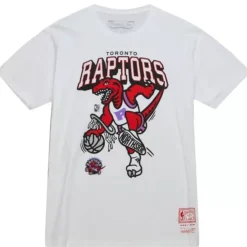 Mitchell & Ness T-Shirts & Tops-Dunk Tee Toronto Raptors