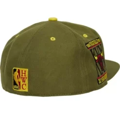 Mitchell & Ness Fitted-Dusty Olive Fitted Hwc Chicago Bulls