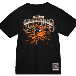 Mitchell & Ness T-Shirts & Tops-Earthquake Tee Baltimore Orioles
