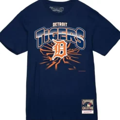 Mitchell & Ness T-Shirts & Tops-Earthquake Tee Detroit Tigers