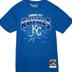 Mitchell & Ness T-Shirts & Tops-Earthquake Tee Kansas City Royals