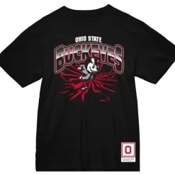 Mitchell & Ness T-Shirts & Tops-Earthquake Tee Ohio State
