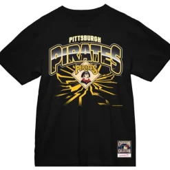 Mitchell & Ness T-Shirts & Tops-Earthquake Tee Pittsburgh Pirates
