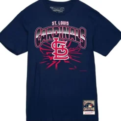 Mitchell & Ness T-Shirts & Tops-Earthquake Tee St. Louis Cardinals