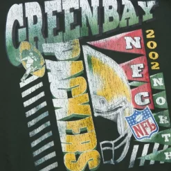 Mitchell & Ness Hoodies & Sweatshirts-Easy Cool Crewneck Sweatshirt Green Bay Packers