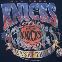 Mitchell & Ness Hoodies & Sweatshirts-Easy Cool Crewneck Sweatshirt New York Knicks