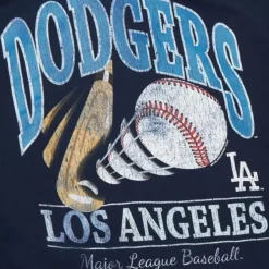 Mitchell & Ness Hoodies & Sweatshirts-Easy Cool Crewneck Sweatshirt Los Angeles Dodgers