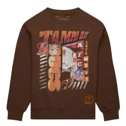 Mitchell & Ness Hoodies & Sweatshirts-Easy Cool Crewneck Sweatshirt Tampa Bay Buccaneers
