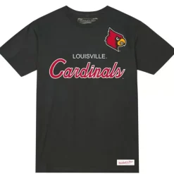 Mitchell & Ness T-Shirts & Tops-Elite Tee University Of Louisville