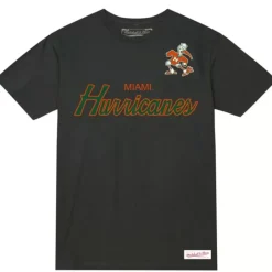Mitchell & Ness T-Shirts & Tops-Elite Tee University Of Miami