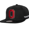 Mitchell & Ness Snapback-English Dropback Snapback Ohio State