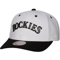 Mitchell & Ness Snapback-Evergreen Pro Snapback Coop Colorado Rockies