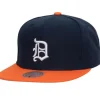 Mitchell & Ness Snapback-Evergreen Snapback Coop Detroit Tigers