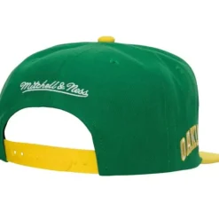 Mitchell & Ness Snapback-Evergreen Snapback Coop Oakland Athletics