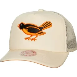 Mitchell & Ness Snapback-Evergreen Trucker Snapback Coop Baltimore Orioles