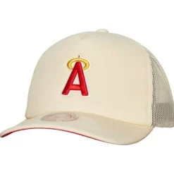 Mitchell & Ness Snapback-Evergreen Trucker Snapback Coop California Angels