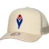 Mitchell & Ness Snapback-Evergreen Trucker Snapback Coop Atlanta Braves