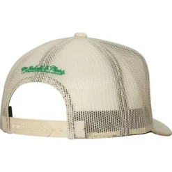 Mitchell & Ness Snapback-Evergreen Trucker Snapback Coop Oakland Athletics
