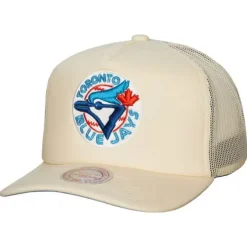 Mitchell & Ness Snapback-Evergreen Trucker Snapback Coop Toronto Blue Jays