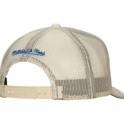 Mitchell & Ness Snapback-Evergreen Trucker Snapback Coop Texas Rangers