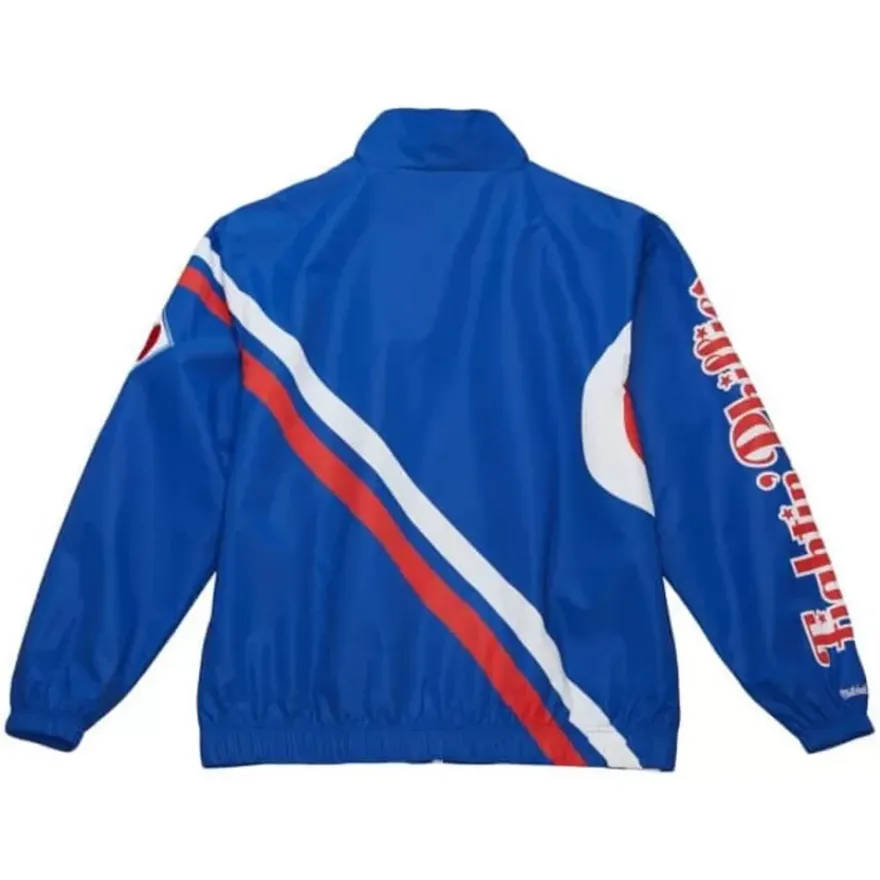 Mitchell & Ness Jackets & Outerwear-Exploded Logo Warm Up Jacket Philadelphia Phillies